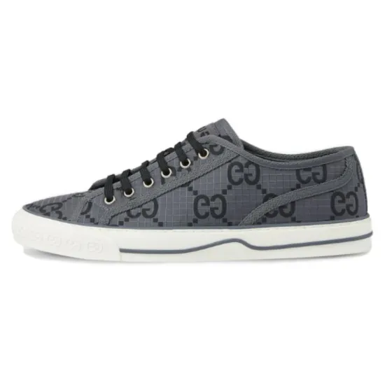 GUCCI Tennis 1977 'GG Monogram - Grey Black'