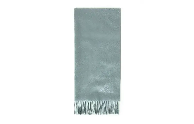 Loro Piana Knit Scarves Men's Green