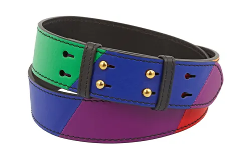Burberry Adjustable Strap Leather Bag Straps Women's Multicolor