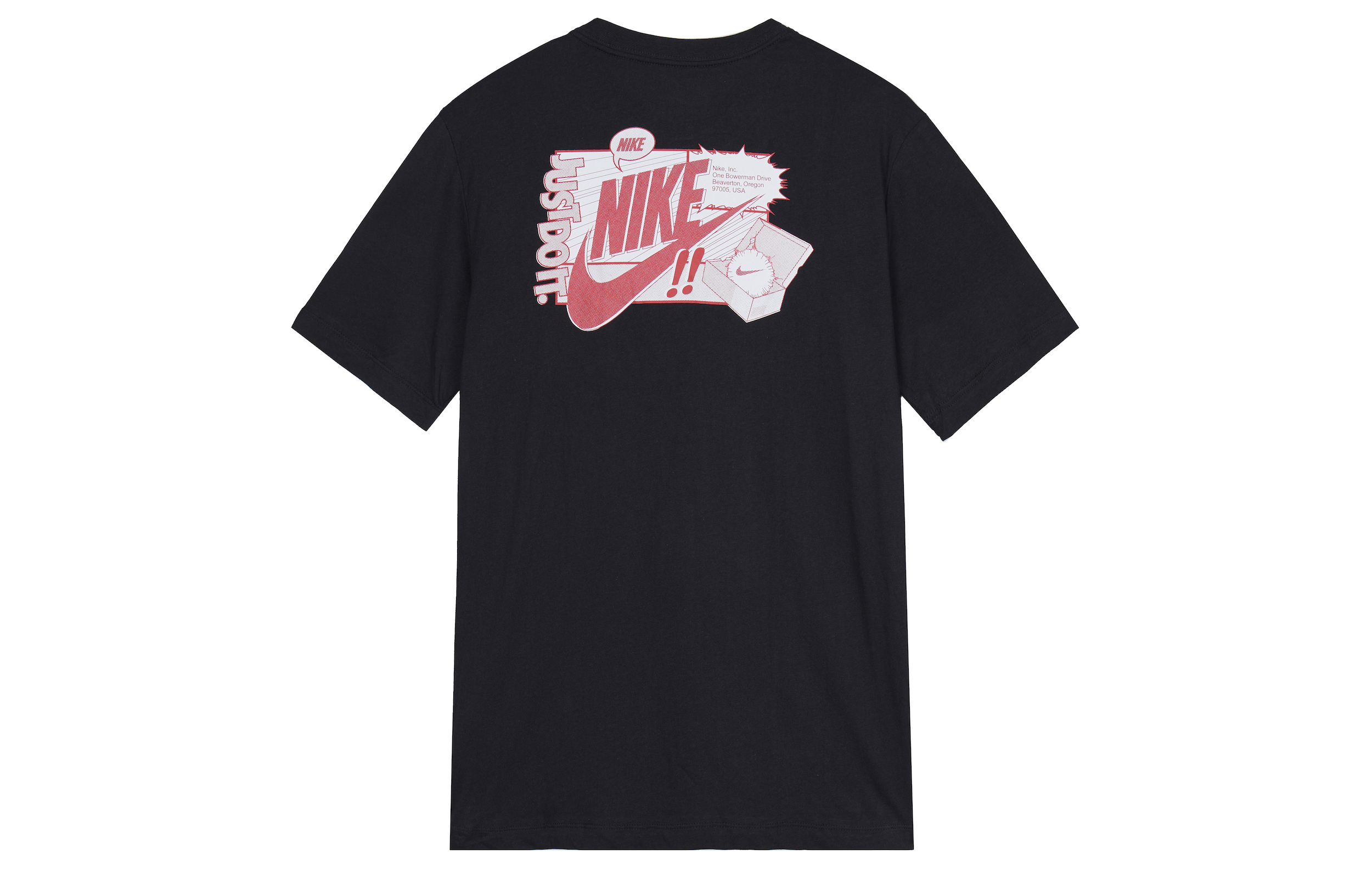 Мужская футболка Nike AS M NSW Tee (черная) — фото 2