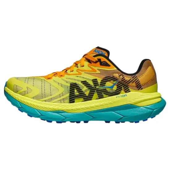 HOKA ONE ONE Tecton X Running Shoes Men Low-Top Yellow