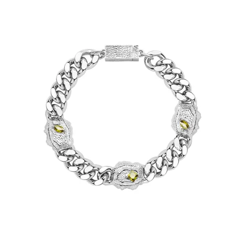 BABAMA Stainless Steel Cuban Bracelet Unisex