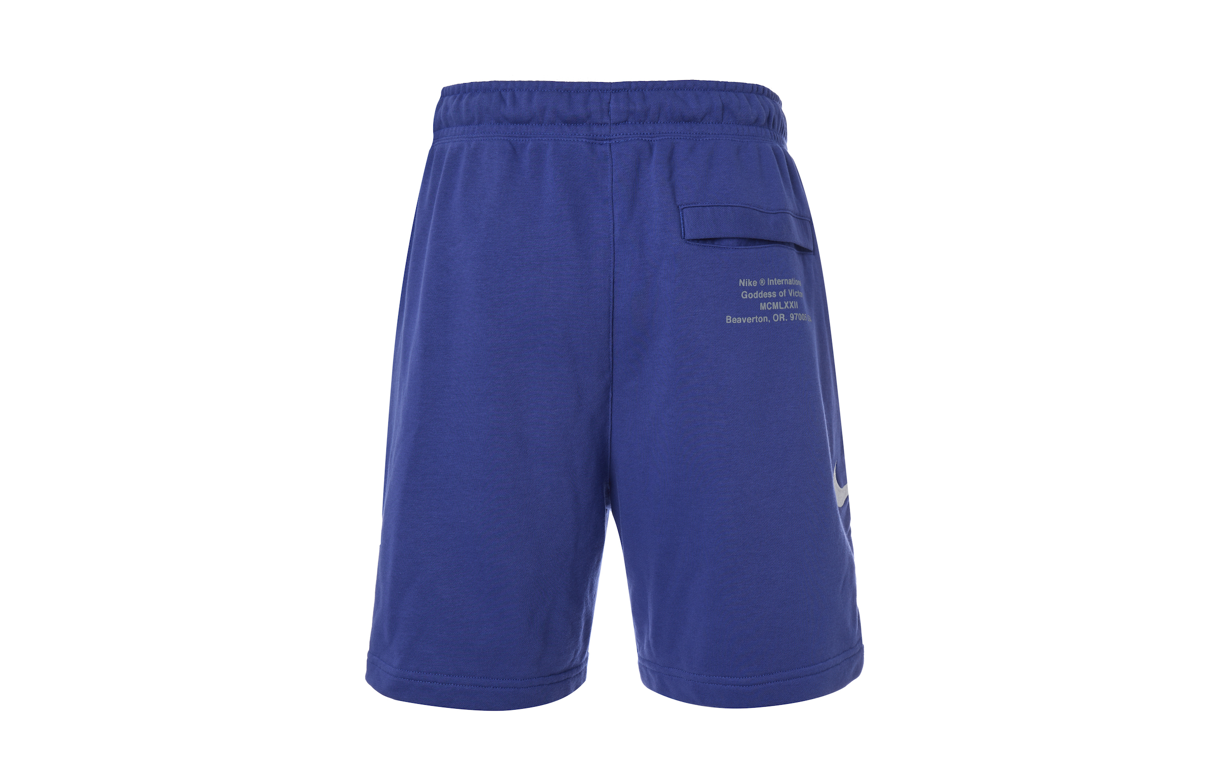Мужские шорты Nike Swoosh French Terry Short (синие) — фото 3
