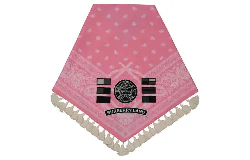 Burberry Cotton Shawls Women's Pink