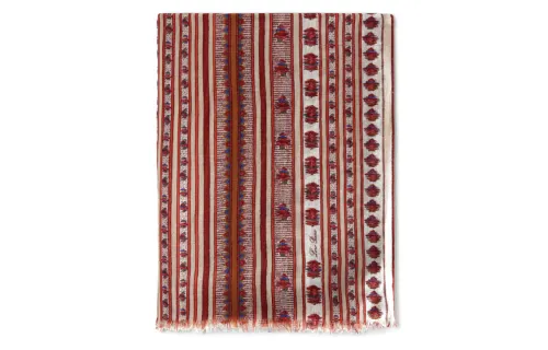Loro Piana Patterned Print Shawls Women's Multicolor