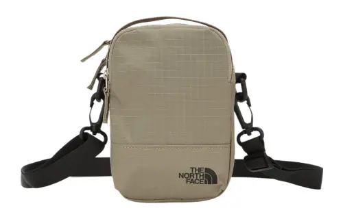 THE NORTH FACE 1.2L Shoulder Bag, Crossbody Bag, Outdoor Bag Nylon Dark Beige Unisex