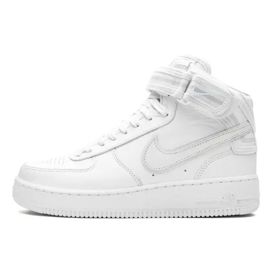 Nike X Riccardo Tisci Air Force 1 Mid SP/Tisci 'Triple White' Sneakers