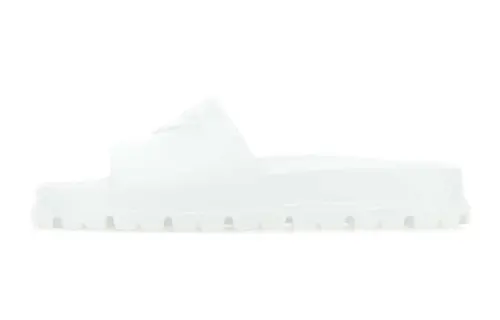 PRADA Slide Slippers Men's White