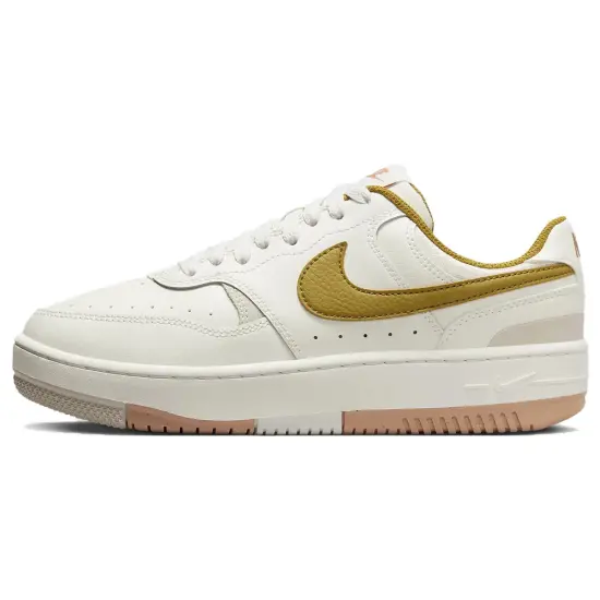 Nike Gamma Force Skateboarding Shoes Women's Low-top Brown/White