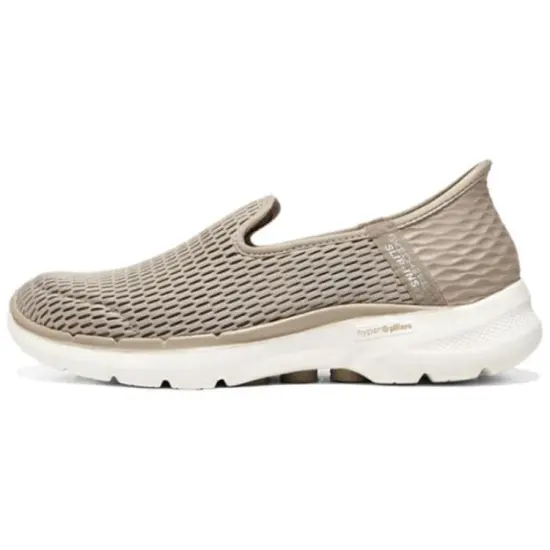 Skechers Go Walk 6 Shoes 'Light Brown' Women's