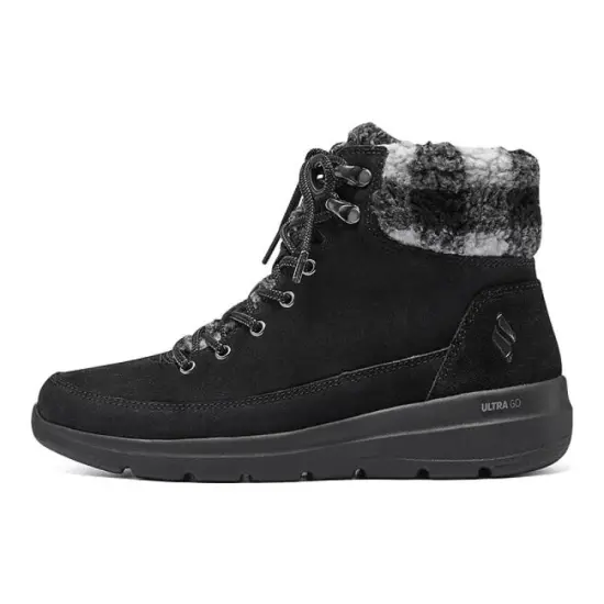 Skechers On-the-GO Glacial Ultra - Timber 'Black White' Women's