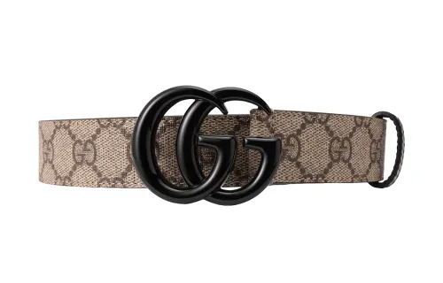 GUCCI Gg Marmont Thin Belt Gg Supreme
