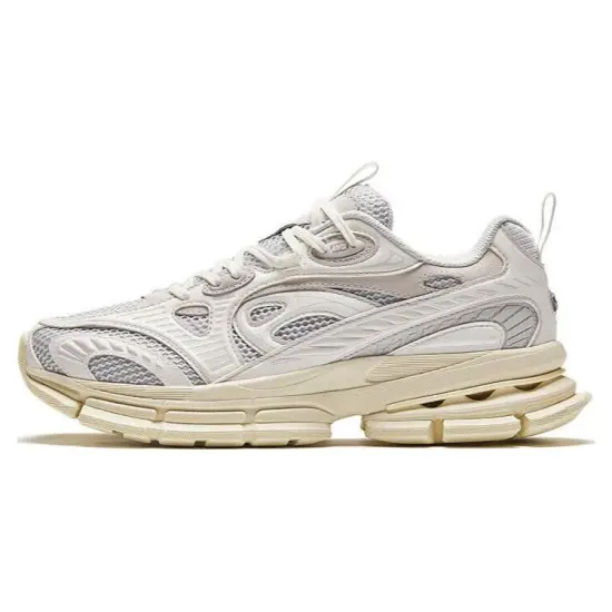 ANTA Champion Series Running Shoes Men Low-Top Ecru