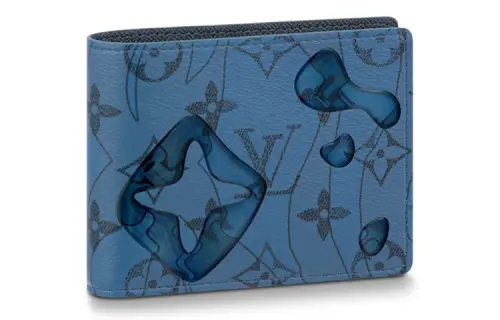LOUIS VUITTON Slender Wallet Abyss Blue