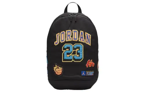 Jordan Polyester Backpack Regular Men's Black