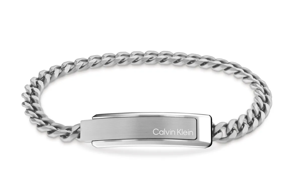 CALVIN KLEIN Titanium Steel 316L Stainless Steel Niche, Trendy, Premium Aesthetic Versatile Bracelet Men's