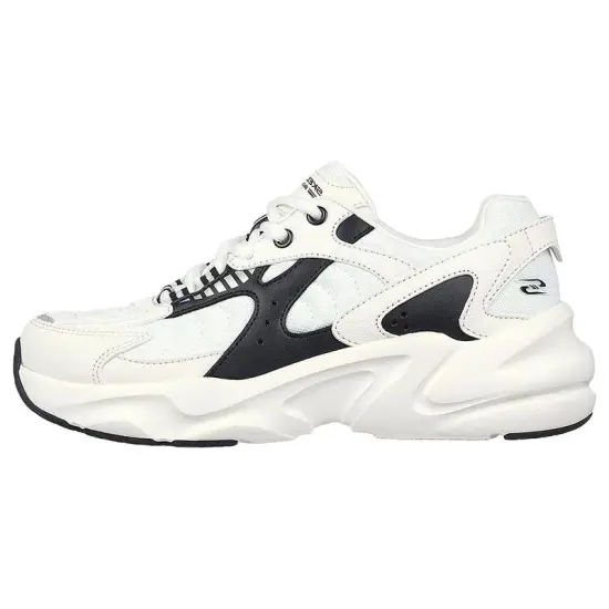Skechers BOBS BAMINA 2 Chunky Sneakers Women's Low-Top Beige White Black