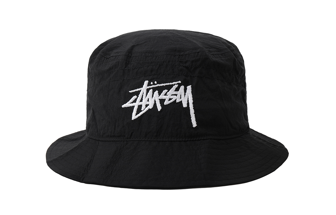 Панама Nike x Stussy Bucket Hat (черная) — фото 2