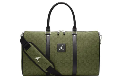Jordan Polyester Handbag, Shoulder Bag, Crossbody Bag, Travel Bag Regular Men's Light Olive