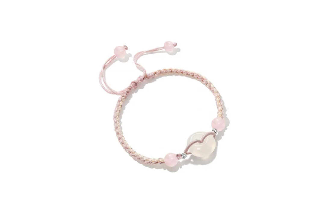 MIDNIGHT MOMENT Chalcedony Jade Bracelet/Anklet Unisex