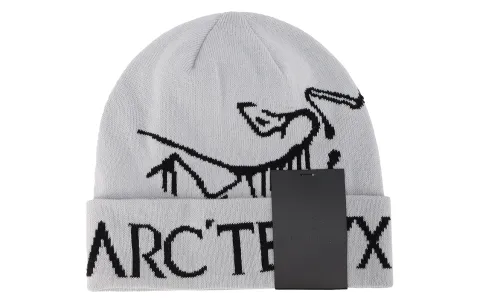 Arc'teryx Polyester Beanies Unisex Gray