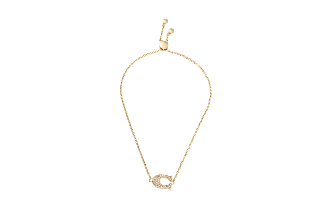COACH Brass Bracelets Women's Gold