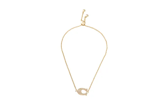 COACH Brass Bracelets Women's Gold