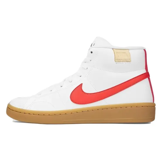 Nike Women's Court Royale 2 Mid 'White Siren Red Gum'