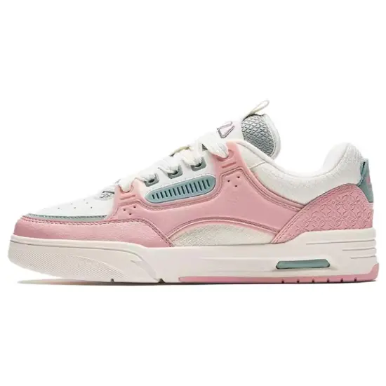 ANTA AOJIE Skateboard Shoes Women's Low-Top Pink