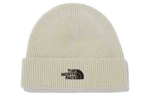THE NORTH FACE Acrylic Beanies Unisex Gray White