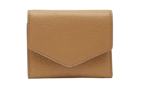 Maison Margiela Calfskin Wallet Women's Camel