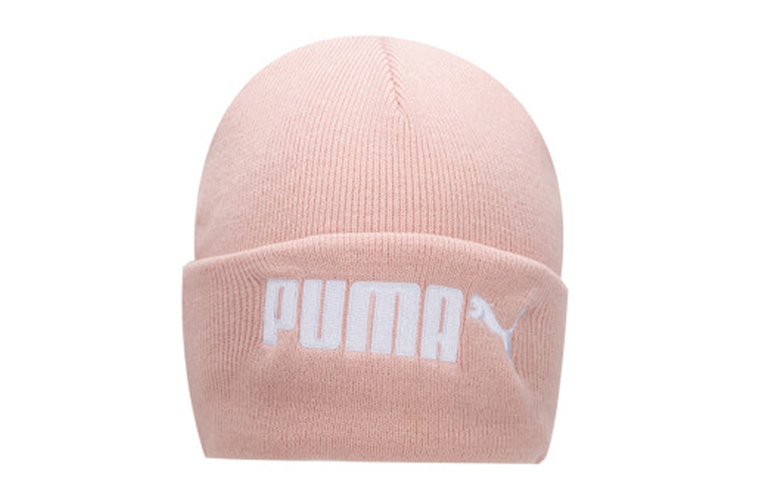 Шапка PUMA Beanie (розово-черная)
