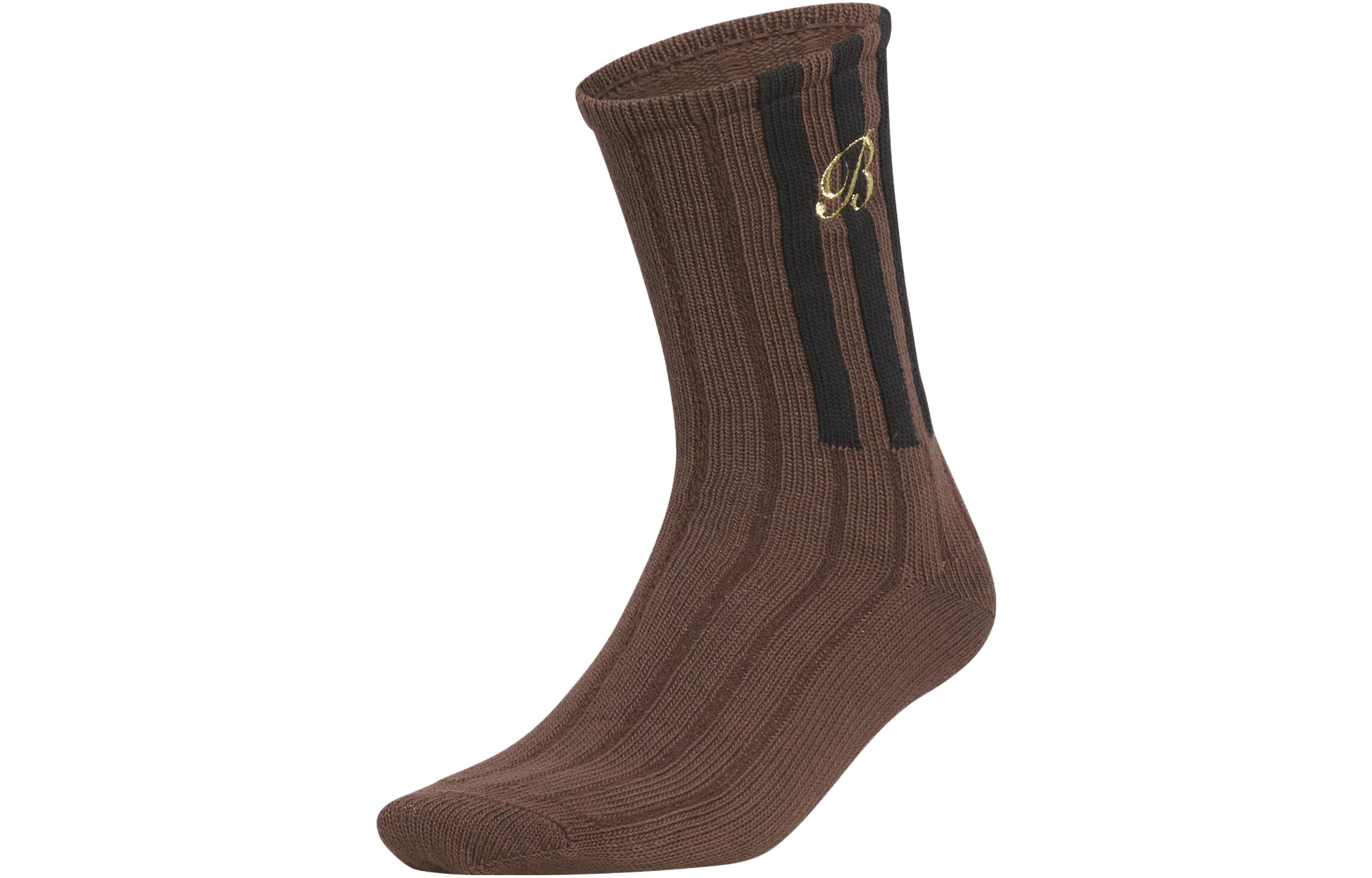 Adidas BLONDEY A.B SKATEBOARDING SOCKS Crew Socks Unisex 1 Pack Brown