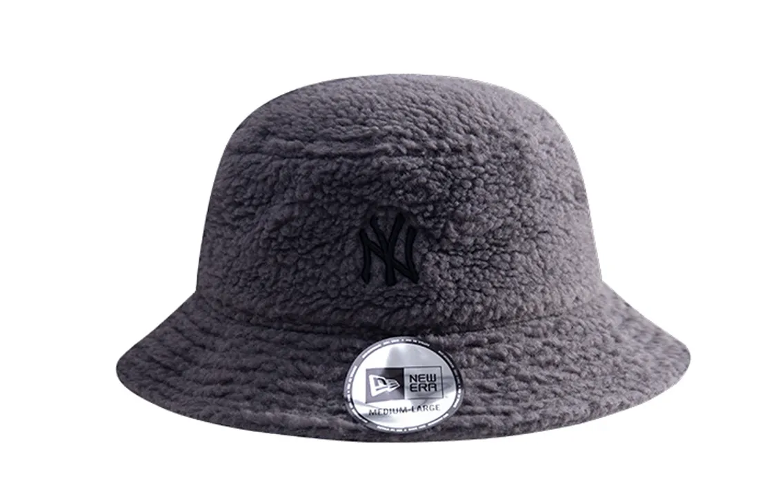New Era Bucket Hats Unisex Gray/White