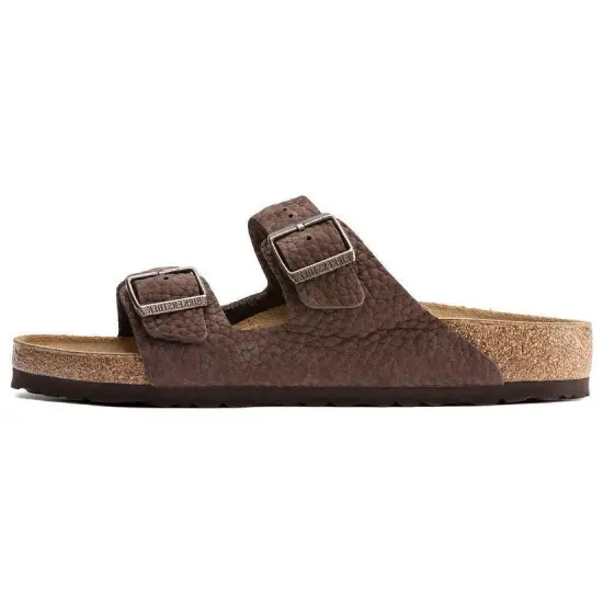 Birkenstock Arizona Pebbled Leather Sandals
