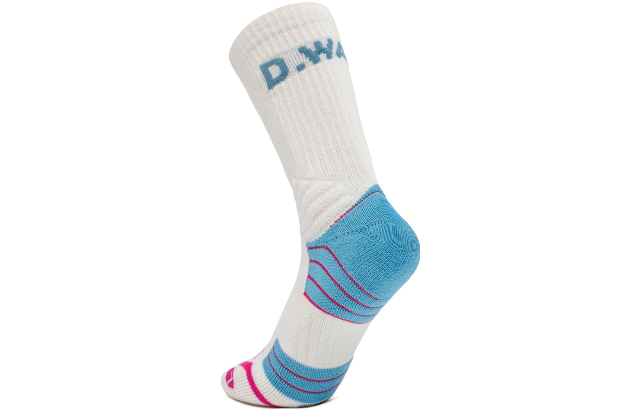 Li Ning Crew Socks Men’s 1 Pack Moon White Blue