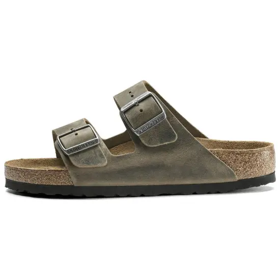 Birkenstock Slide Slippers Unisex Khaki