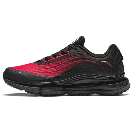Anta Anti-Slip Wear-Resistant Low-Top Running Shoes Men's Red