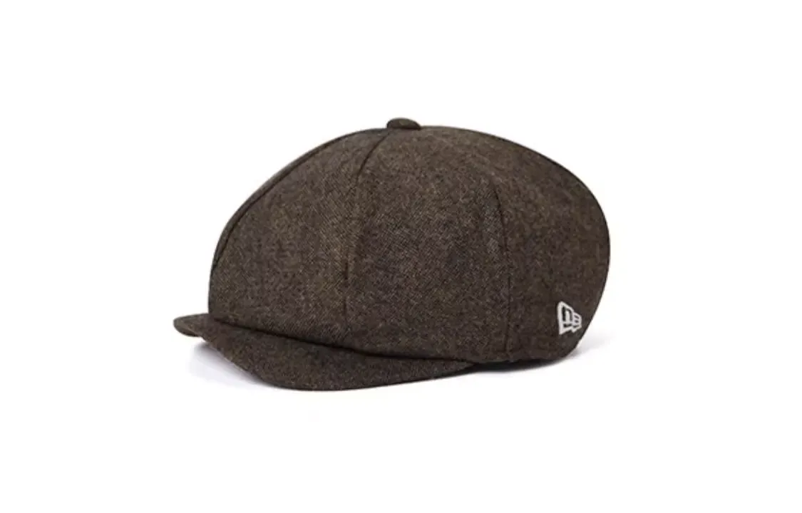 New Era Cotton Berets Unisex Brown