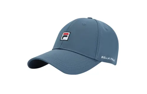 FILA Cotton Baseball Caps Unisex Blue