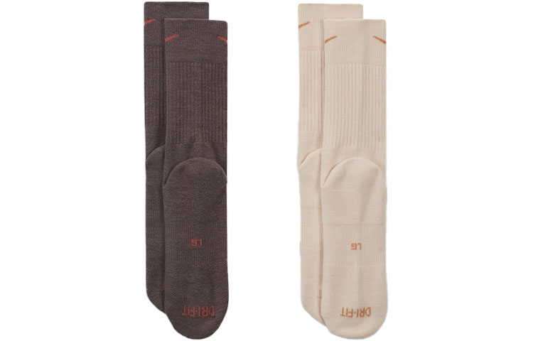 Nike Mid Calf Socks Unisex 2 Pack