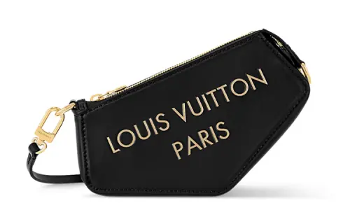 LOUIS VUITTON Pochette Ecusson Black