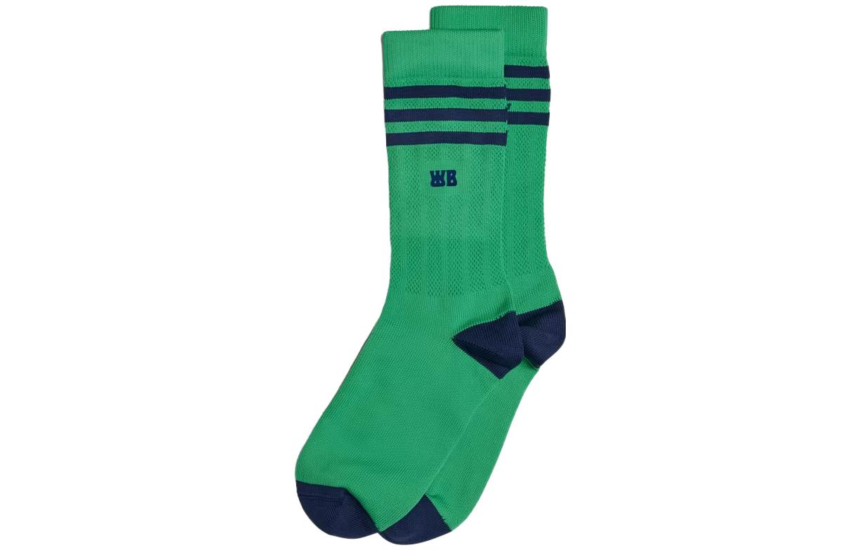 Мужские носки adidas футбольные (зеленые)