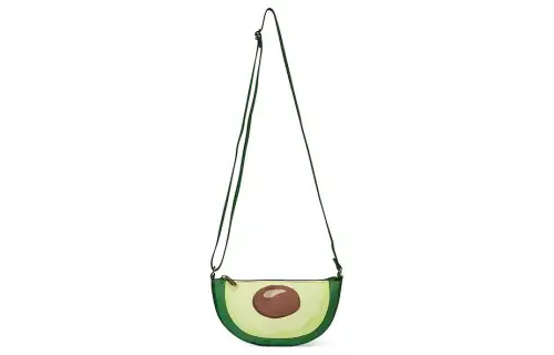 Skechers LeSportsac LePoesi, Collaboration Fabric Crossbody Bag, Shoulder Bag Small Women's Avocado
