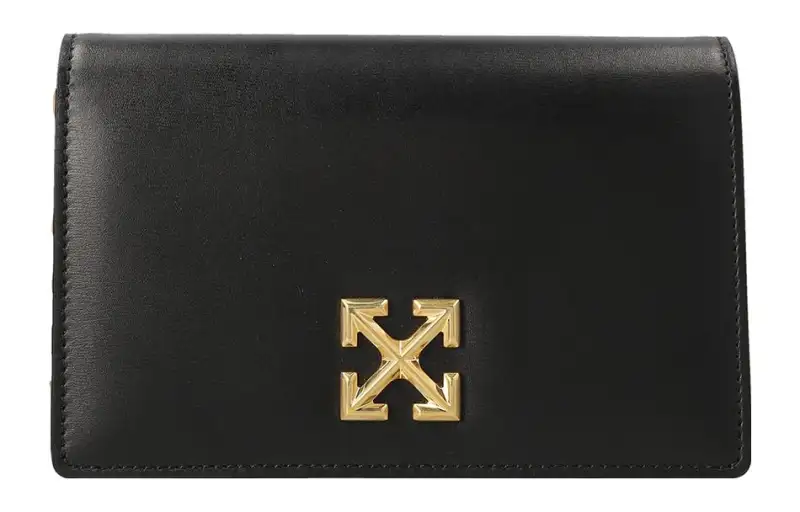 OFF WHITE Jitney 0.5 Shoulder Bag Black