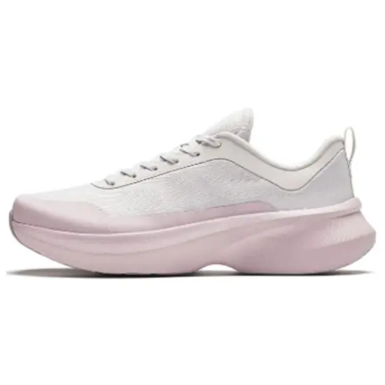 ANTA Training Shoes Women's Low-Top Light Silver Gray/Healing Pink