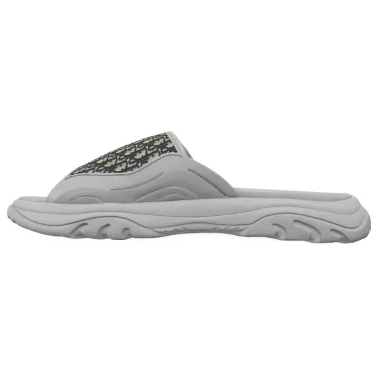 DIOR H-Town Sandal 'DIOR Oblique - Grey Beige'