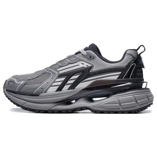 LINING Comet 5 Casual Shoes Men Low-Top Nine Degrees Gray/Black
