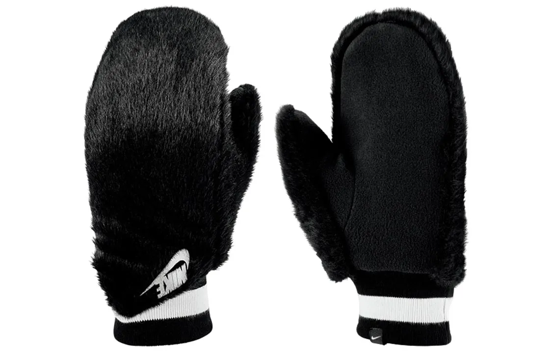 Nike Polyester, Viscose, Elastane Ski Gloves Unisex Black