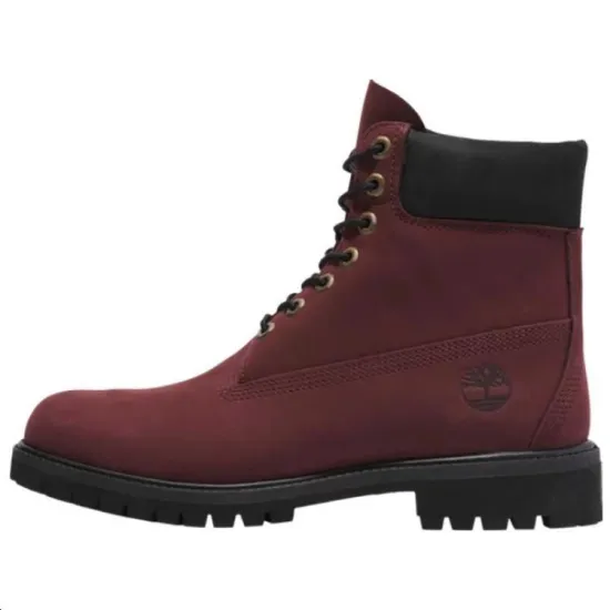 Timberland Premium 6 Inch Lace Up Waterproof Dark Port
